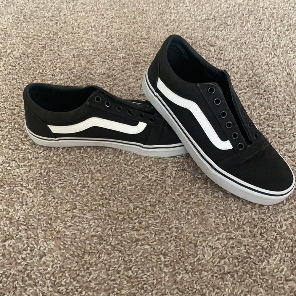 black womens vans